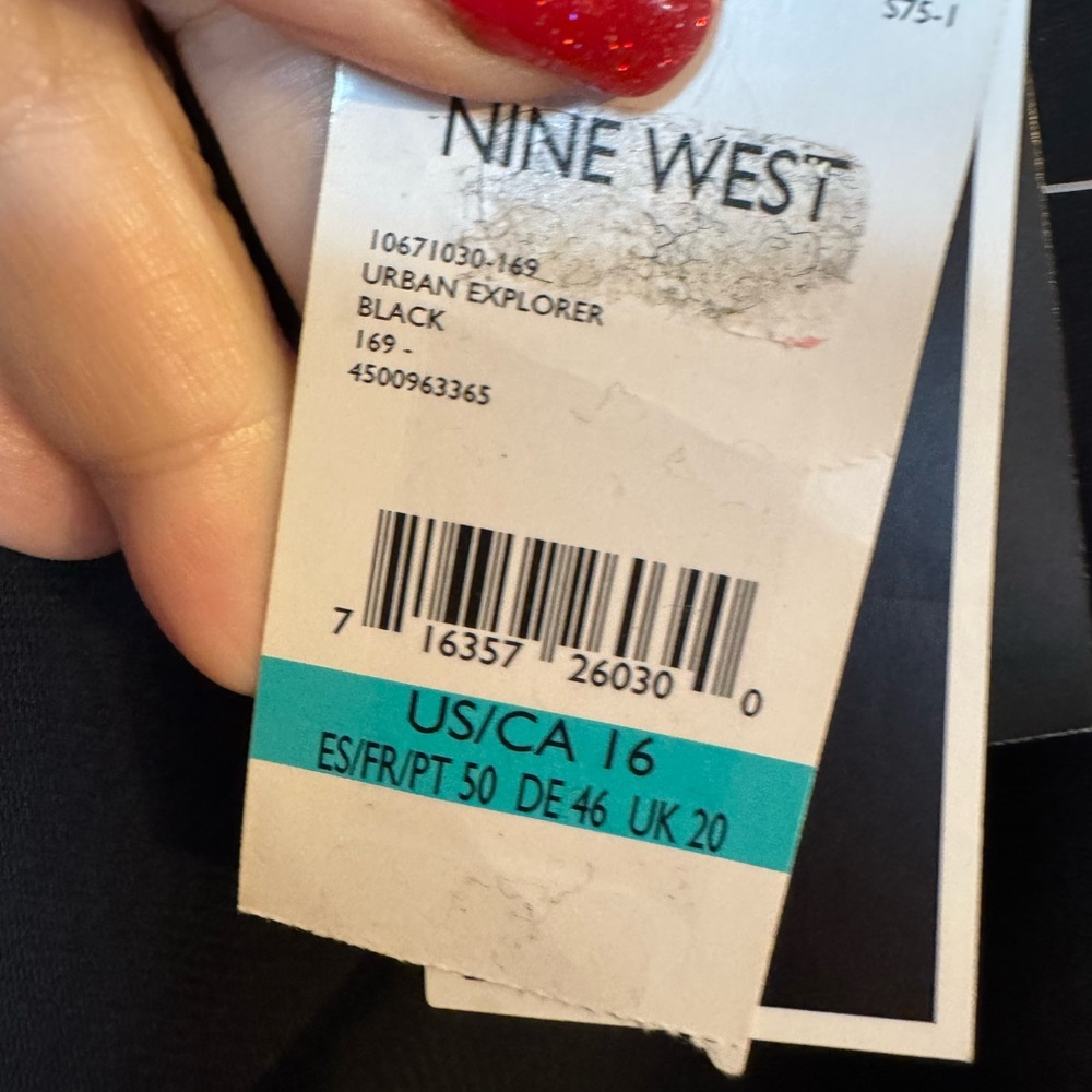 NWT Nine West Black Midi Skirt OFFICE/CAREER SIZE: 16 #5 - Picture 9 of 9